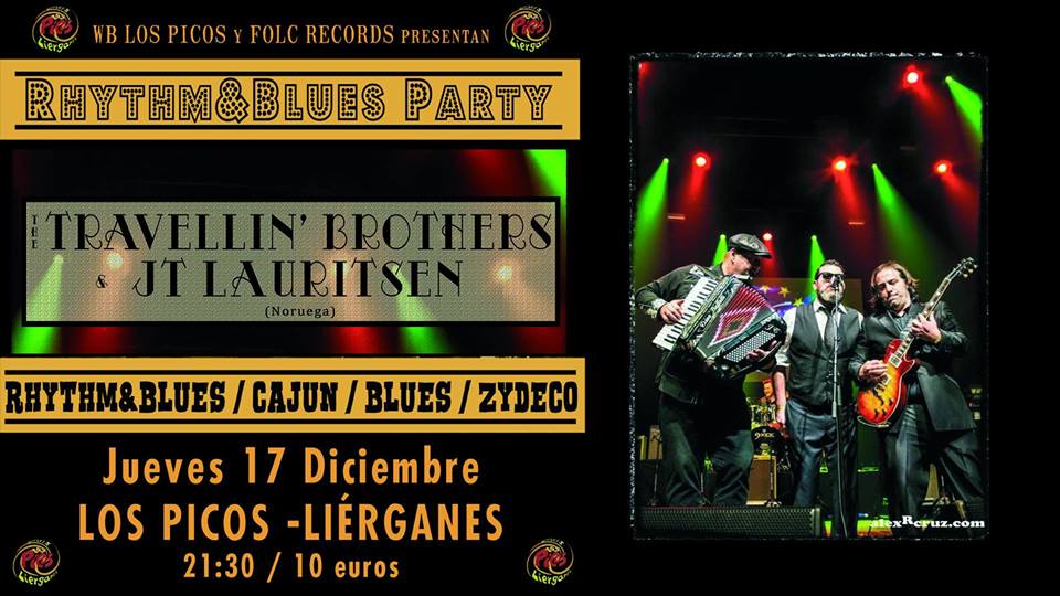 Concierto de The Travellin’ Brothers + JT Lauritsen en Los Picos de Liérganes