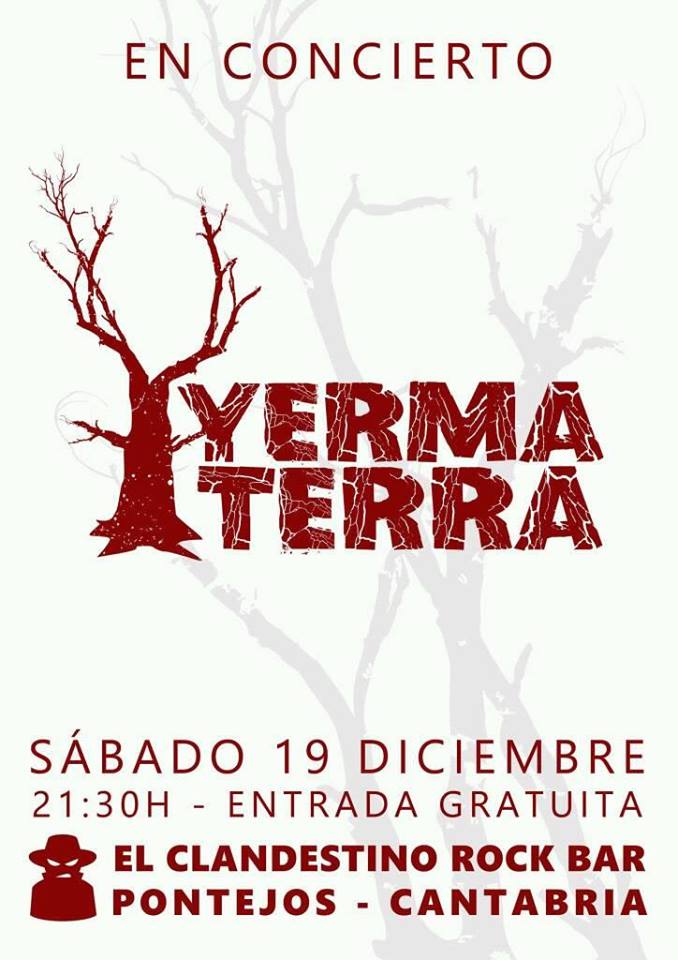 Concierto de Yerma Terra en Clandestino Rock de Pontejos