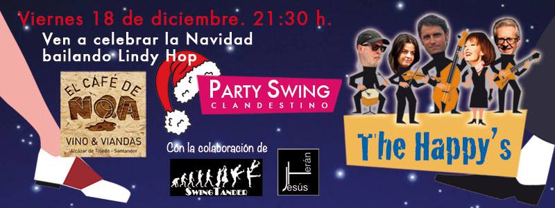 Concierto gratuito y baile abierto de swing en el Café de Noa