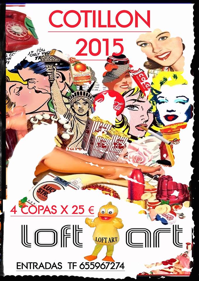 Cotillón de Nochevieja en el Loft Art de Santander 2016