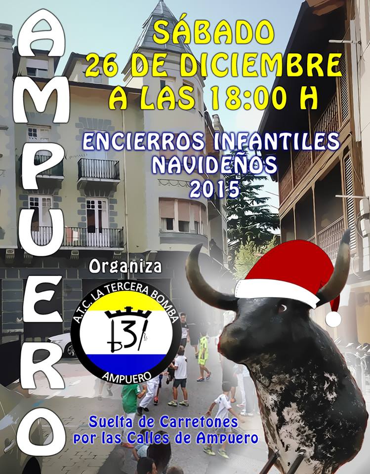 Encierros infantiles navideños en Ampuero