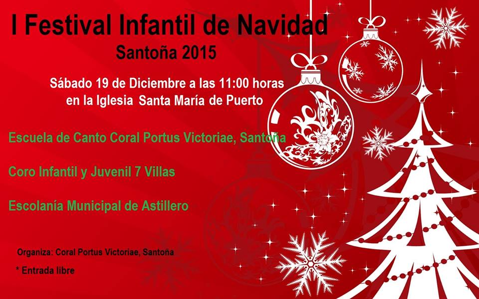 Festival infantil de Navidad en Santoña