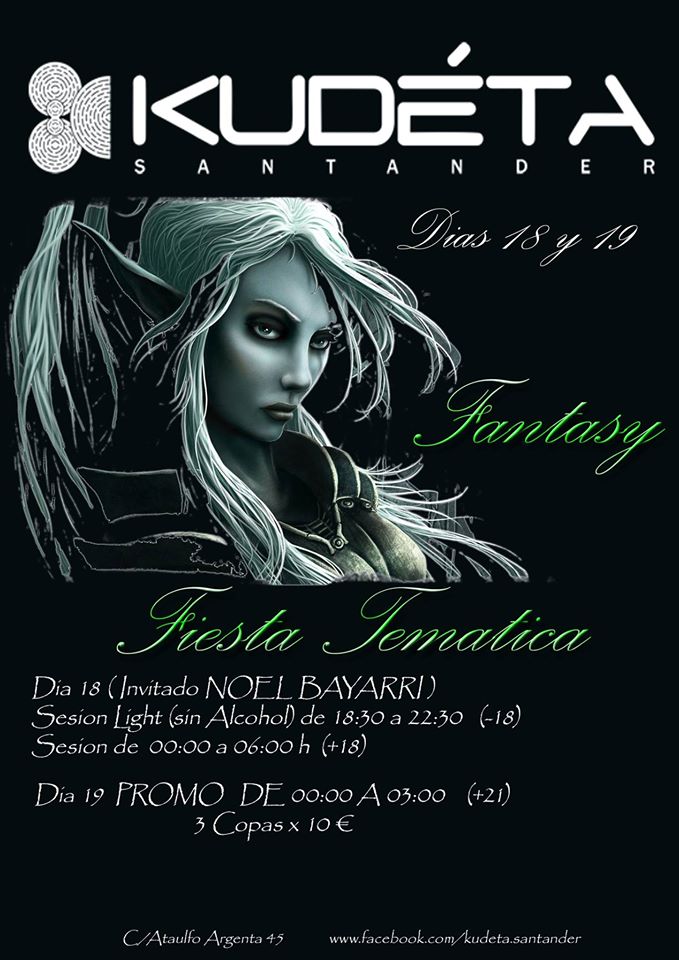 Fiesta con Noel de MYHYV en el Kudeta en Santander