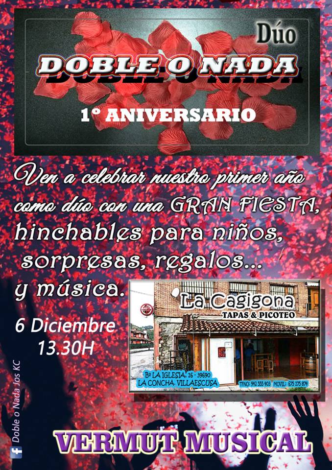 Fiesta y Concierto en La Cagigona en La Concha de Villaescusa