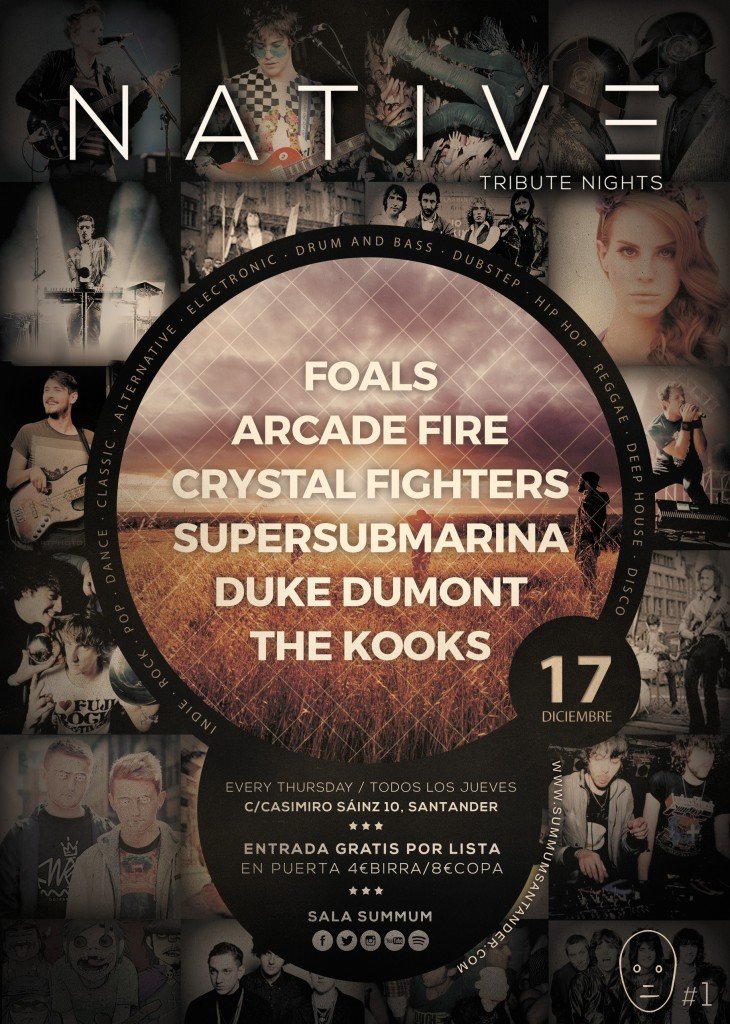 Inauguración de Native tribute Nights en el Summum de Santander