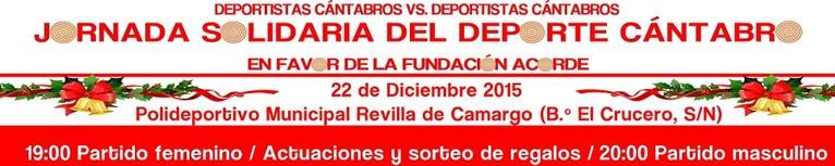 Jornada solidaria del deporte Cántabro