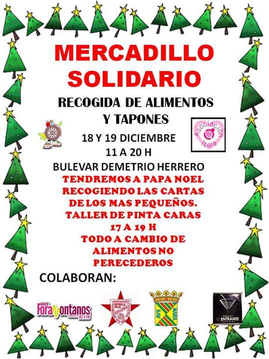 Mercadillo Solidario en Torrelavega