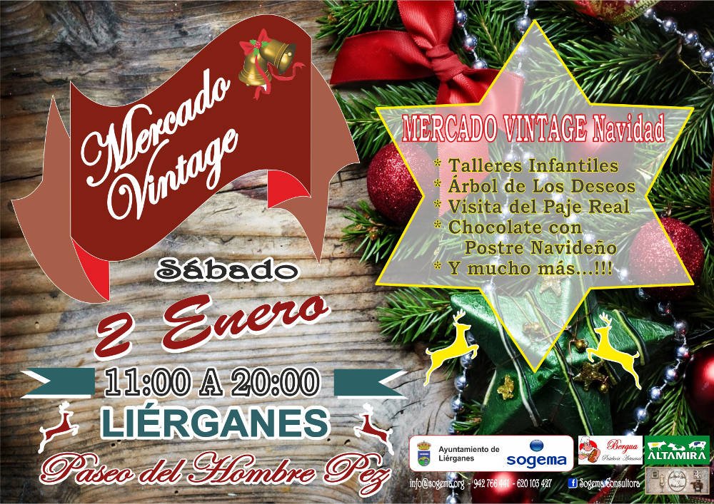 Mercado de Navidad solidario en Liérganes