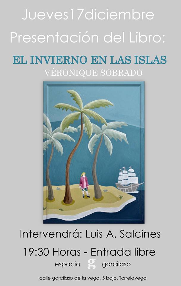 Presentación de la novela El Invierno en las Islas en Torrelavega