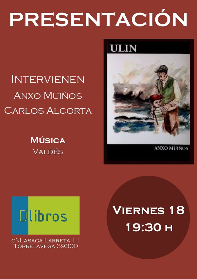 Presentación del Libro Ulin  en Dlibros en Torrelavega