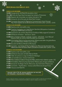 Rastrillo de Navidad en Villaescusa 2015