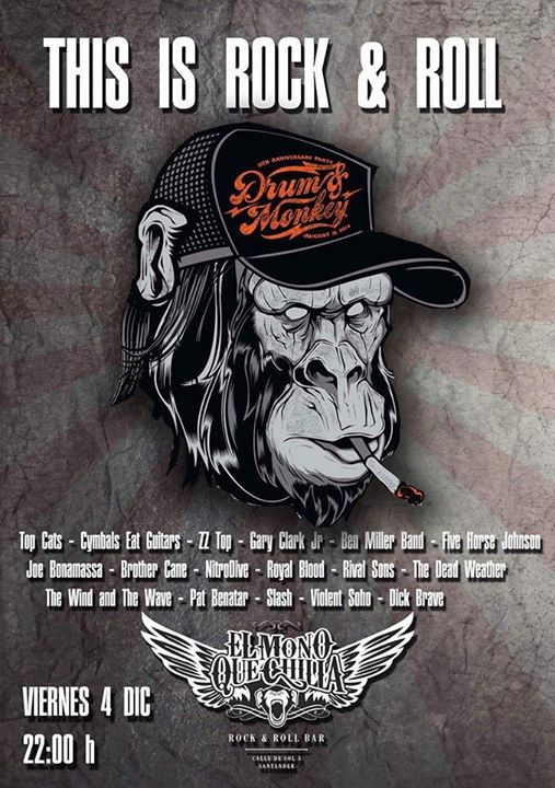 Sesión de Rock & Roll en el Mono que Chilla en Santander
