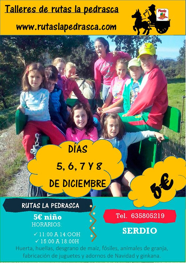 Talleres de rutas la Pedrasca en Serdio