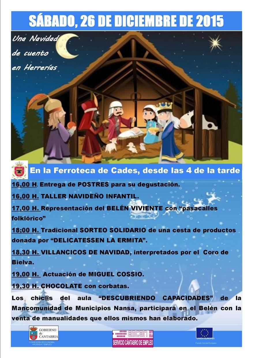 Una navidad de cuento en Herrerías