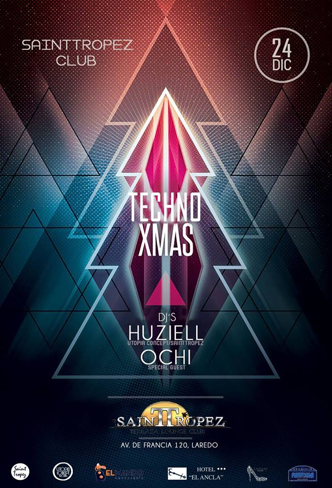 Techno nochebuena en Sainttropez Club en Laredo