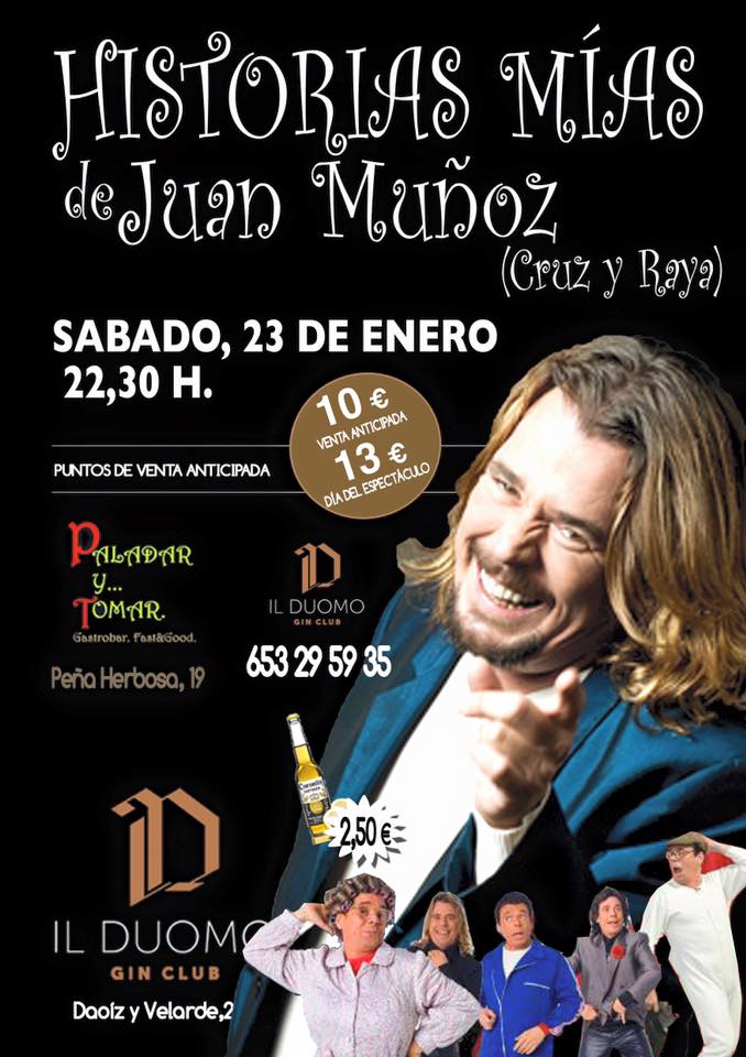 Actuación de Juan Muñoz (Cruz y Raya) en Il Duomo en Santander