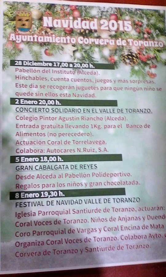 Cabalgata de Reyes en Santiurde de Toranzo 2016