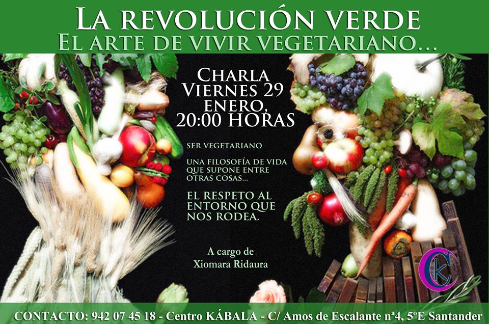 Charla La Revolución Verde en Kábala en Torrelavega