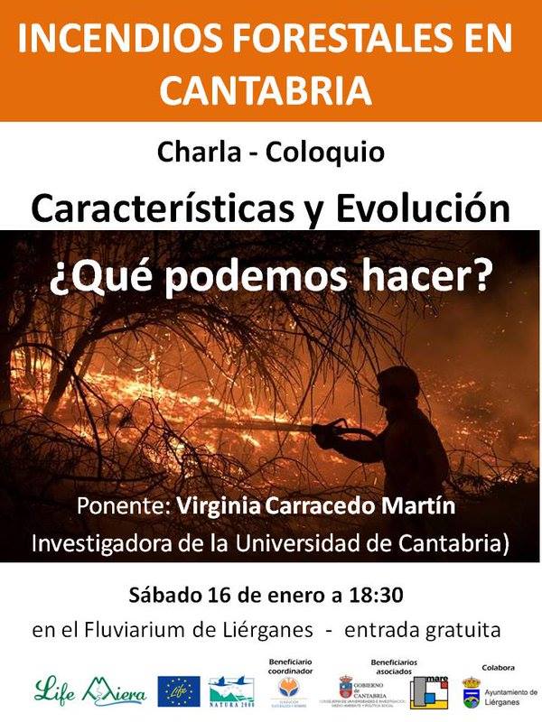 Charla sobre incendios en Liérganes