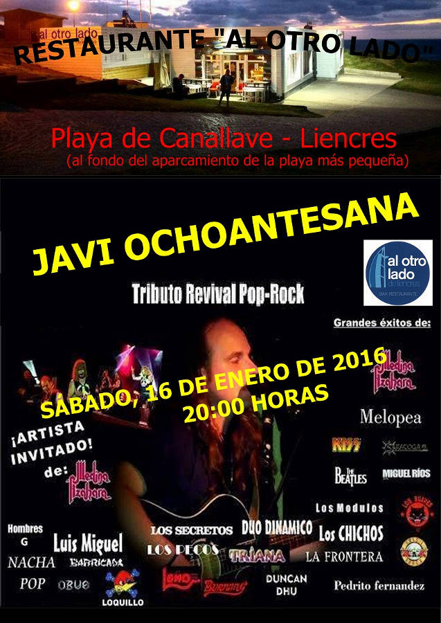 Concierto Javi Ochoantesana en Liencres