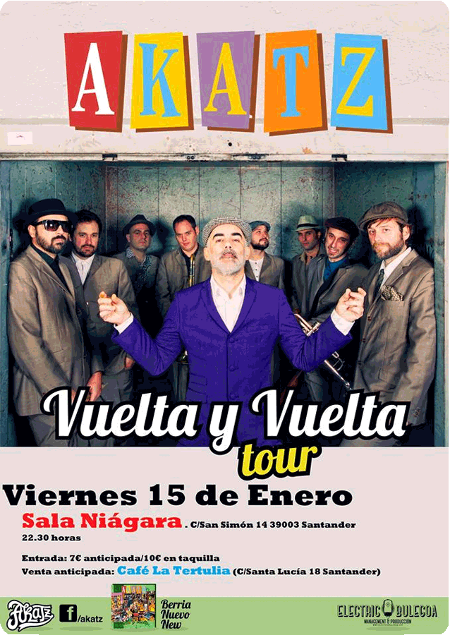 Concierto de Akatz en el Niágara en Santander