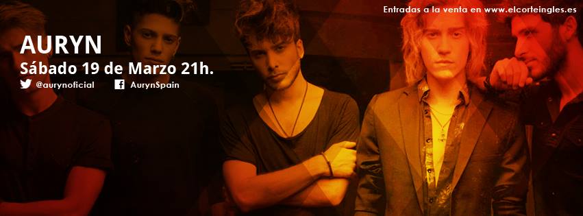 Concierto de Auryn en Escenario Santander