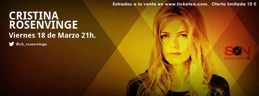 Concierto de Cristina Rosenvinge en Escenario Santander