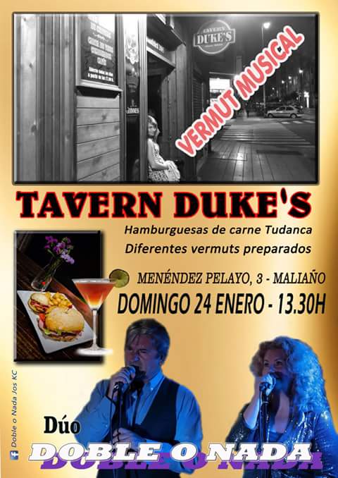 Concierto de Doble o Nada en el Duke´s de Maliaño
