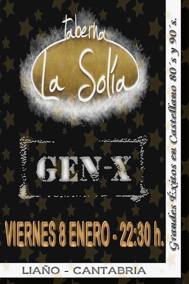 Concierto de Gen-X en La Solía en Liaño