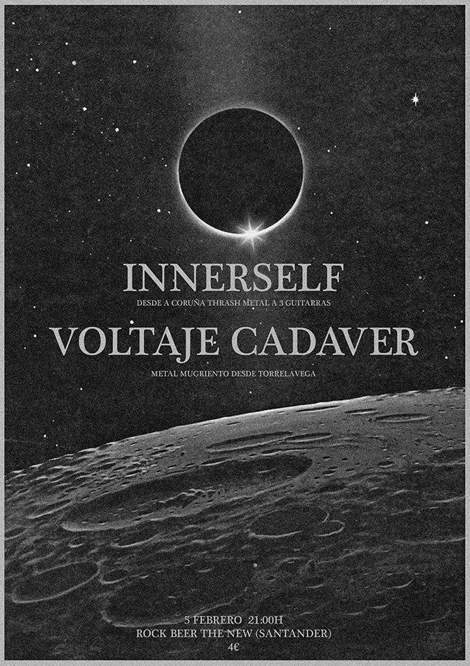 Concierto de INNERSELF y VOLTAJE CADAVER en el New en Santander