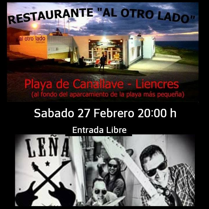 Concierto de Leña en Al Otro Lado en Liencres