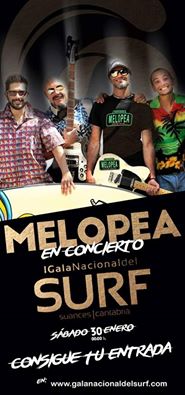 Concierto de Melopea en el Hotel Azul de Suances