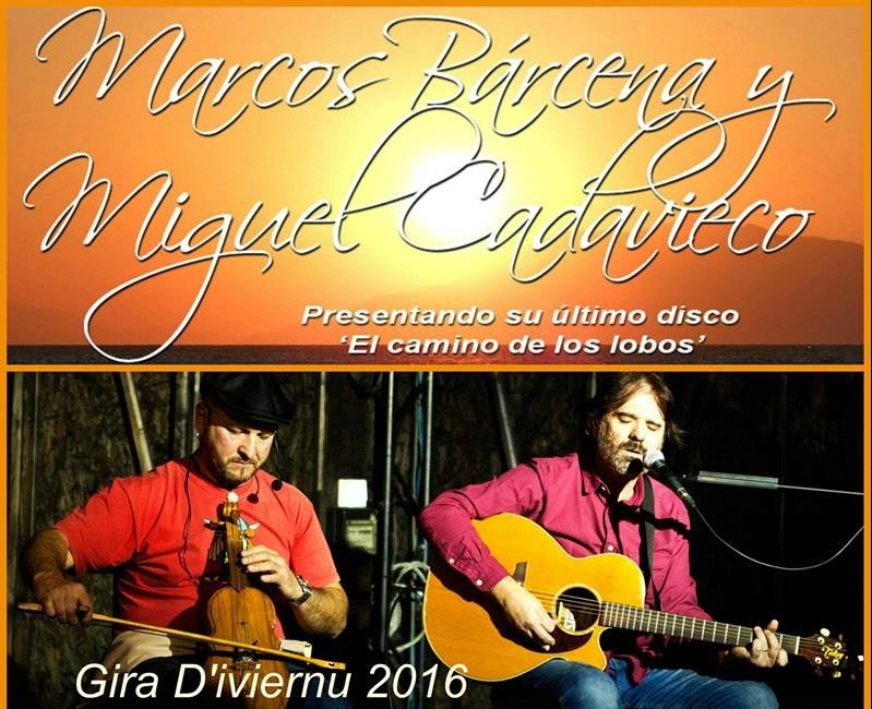 Concierto de Márcos Bárcena y Miguel Cadavieco en el Molly Doolan de Laredo