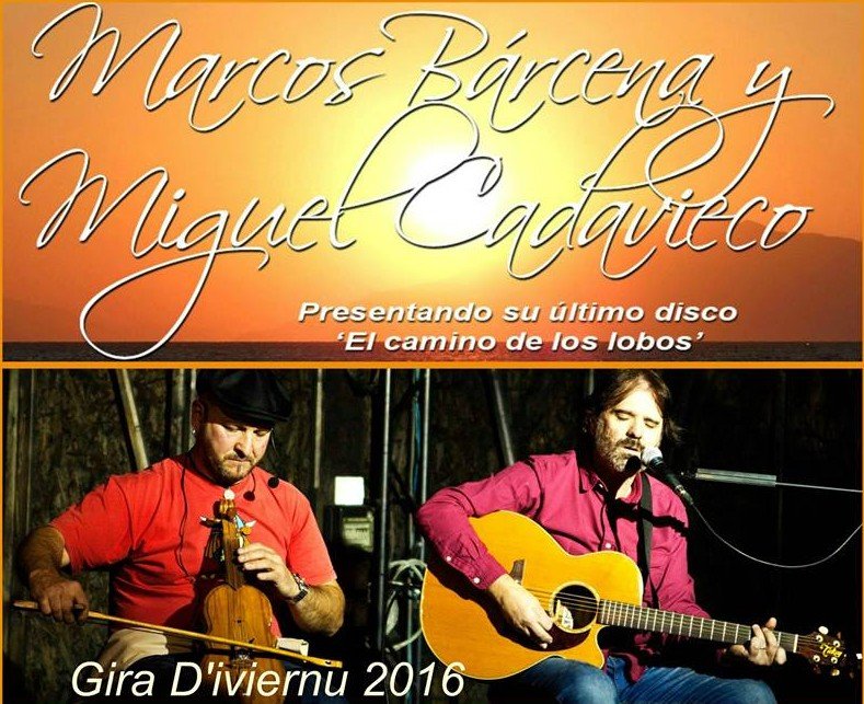 Concierto de Márcos Bárcena y Miguel Cadavieco en el Universal de Reinosa