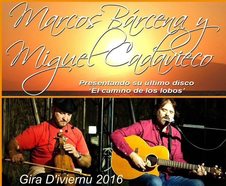 Concierto de Márcos Bárcena y Miguel Cadavieco en el bar Bolero de Santander