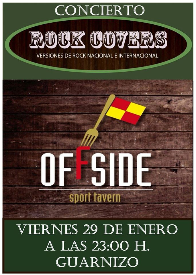 Concierto de Rock Covers en el Offside de Guarnizo