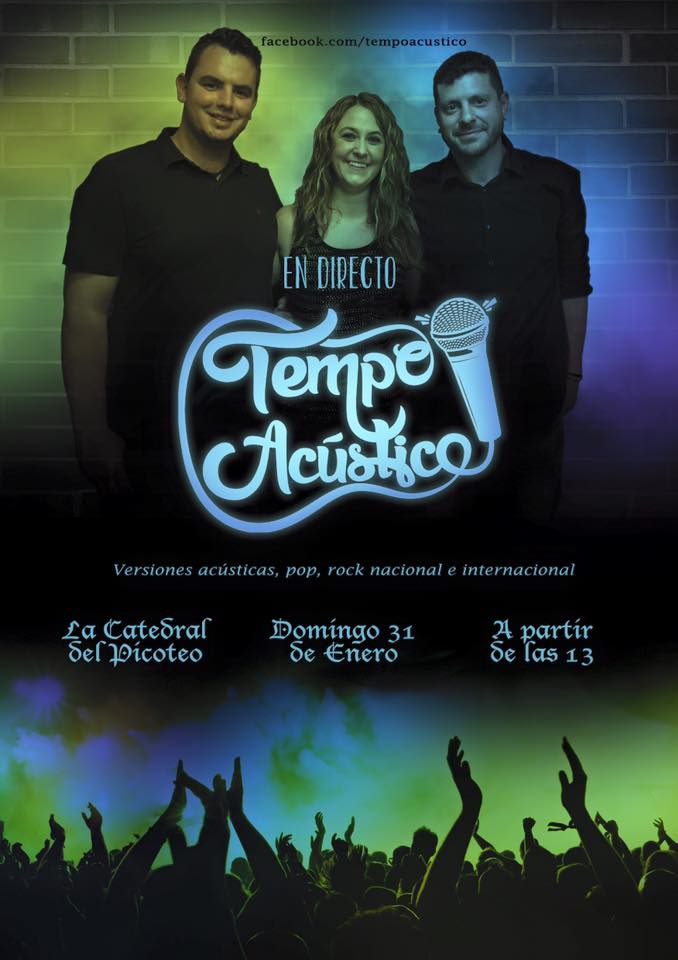 Concierto de Tempo Acústico en la Catedral Del Picoteo en Torrelavega