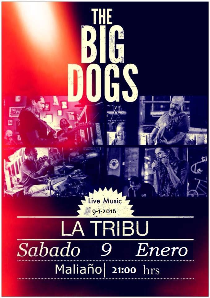 Concierto de The Big Dogs en La Tribu de Maliaño