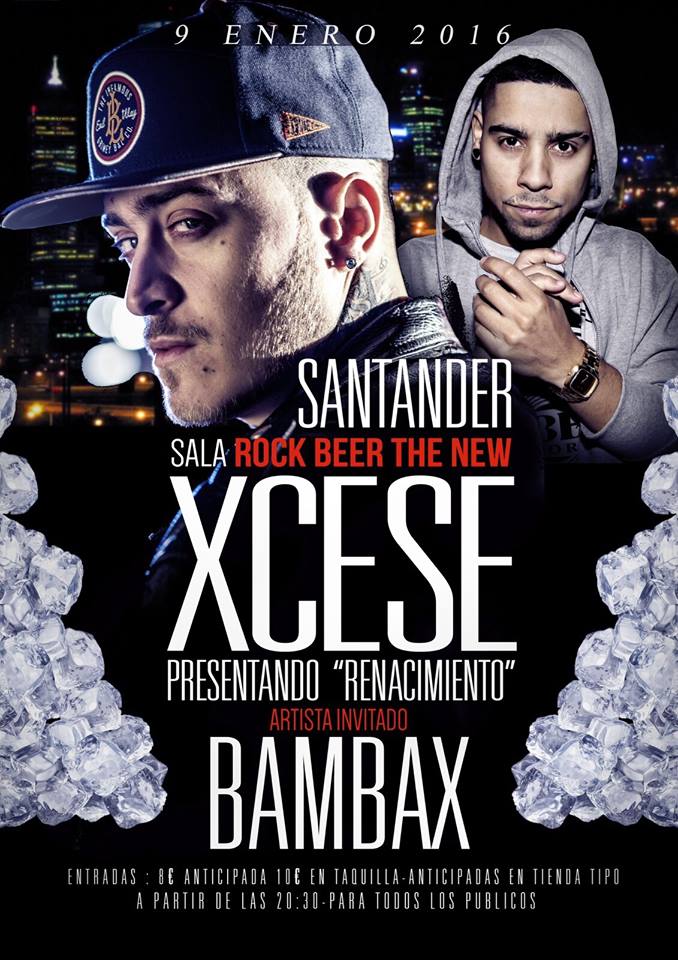 Concierto de Xcese y Bambax en el New en Santander