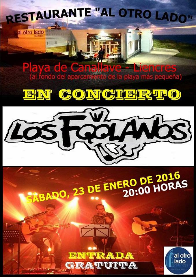 Concierto de los Foolanos en Al Otro Lado en Liencres