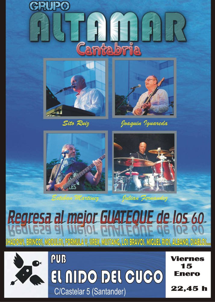 Concierto del Grupo ALTAMAR Cantabria en Santander
