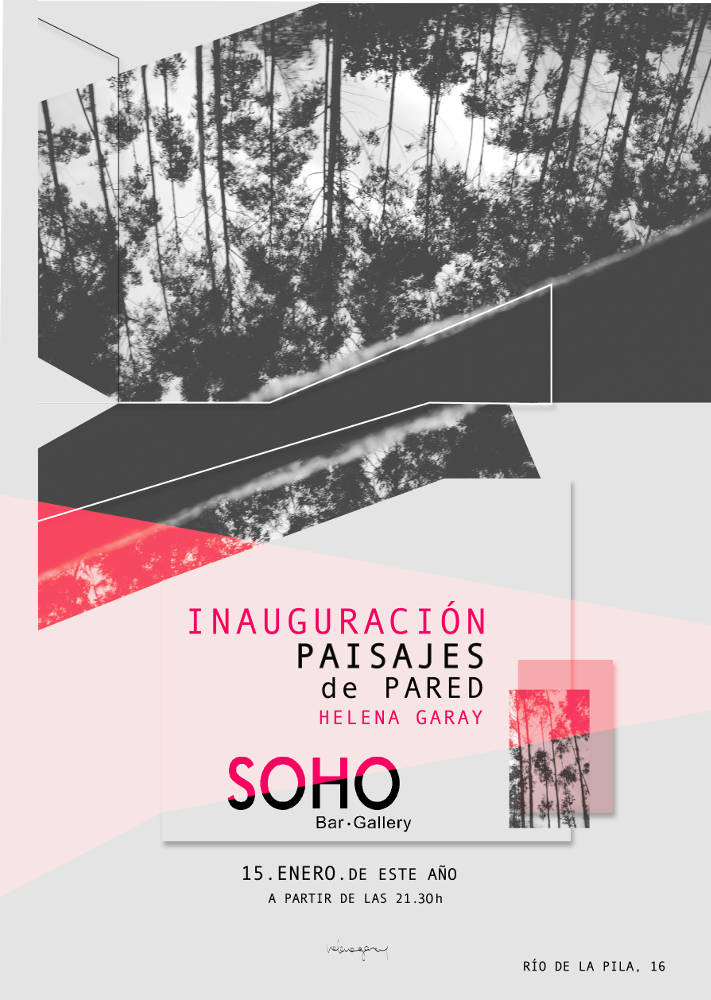 Exposición «Paisajes de pared» en el Soho de Santander