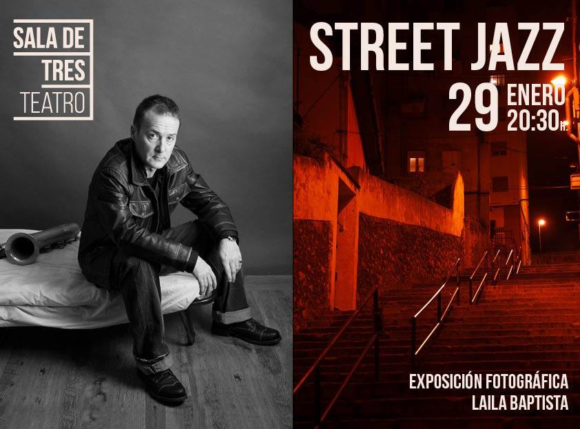 Exposición de Fotografía Street Jazz en Sala De Tres en Santander