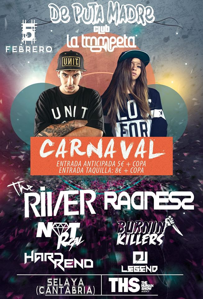 Fiesta de Carnaval en La Trompeta de Selaya