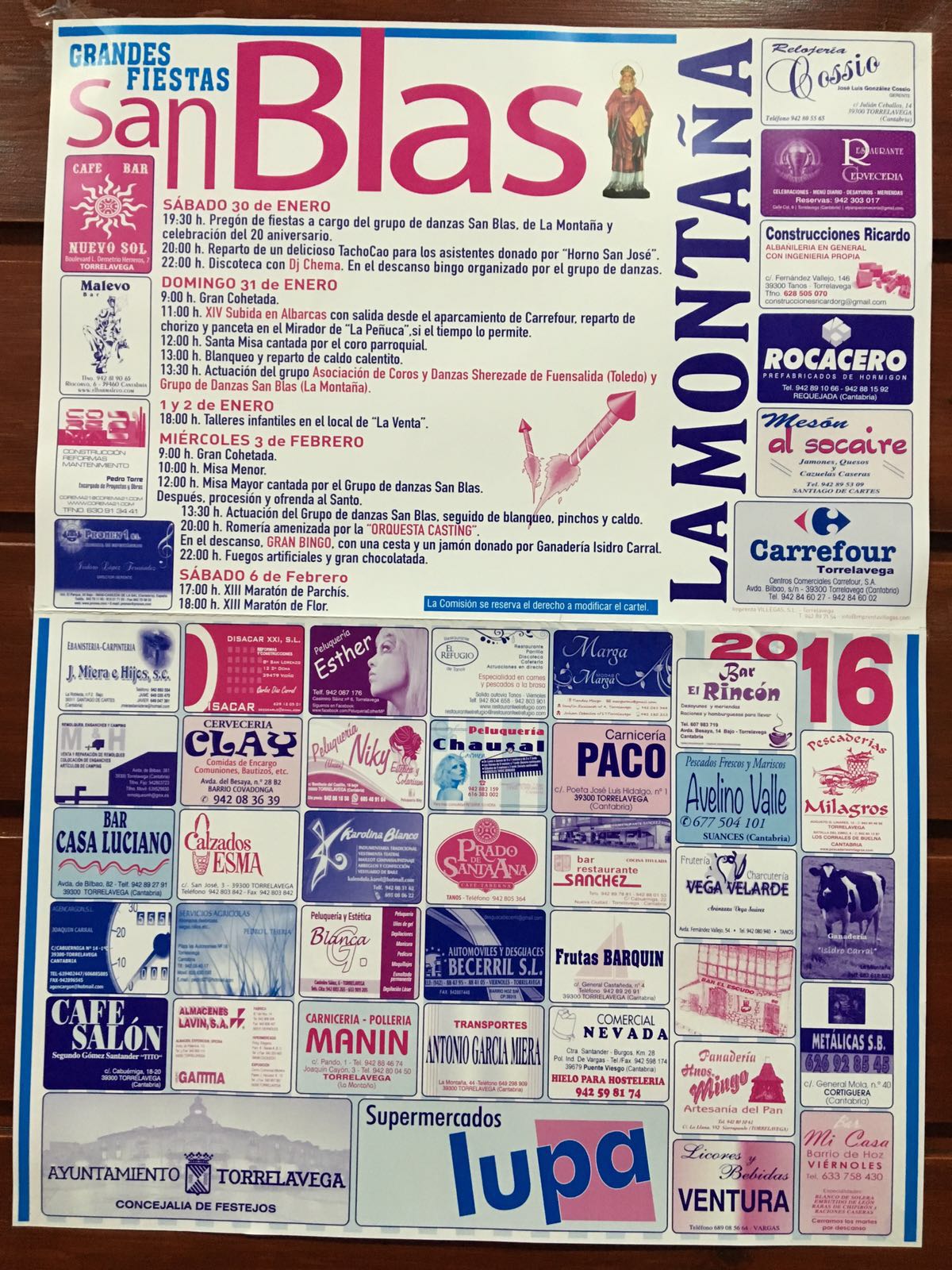 Fiestas de San Blas en La Montaña en Torelavega