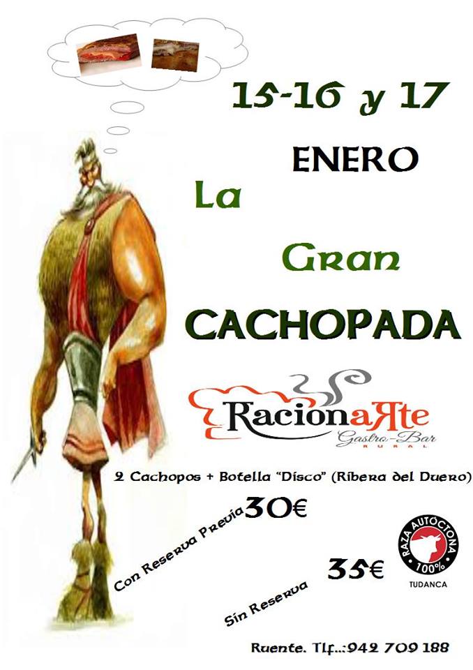 Gran Cachopada en RacionArte de Ruente