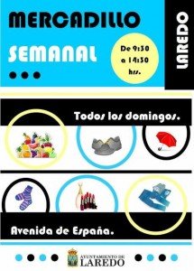 Mercadillo semanal de Laredo