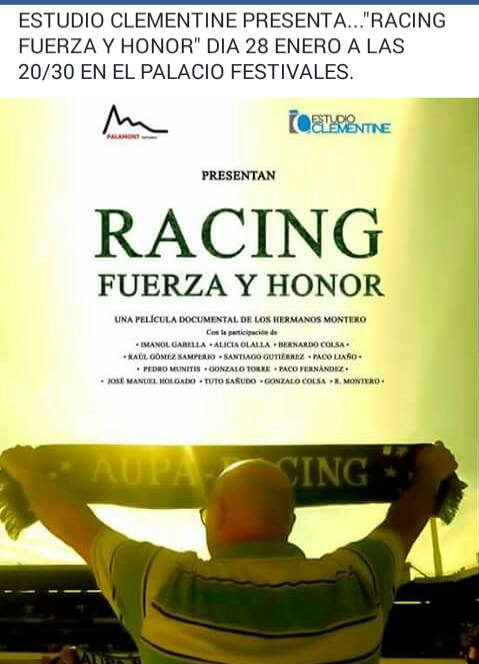 Película Documental Racing Fuerza y Honor en Santander