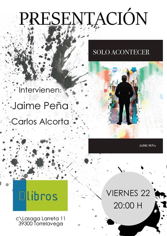 Presentación de Poemario en Dlibros en Torrelavega