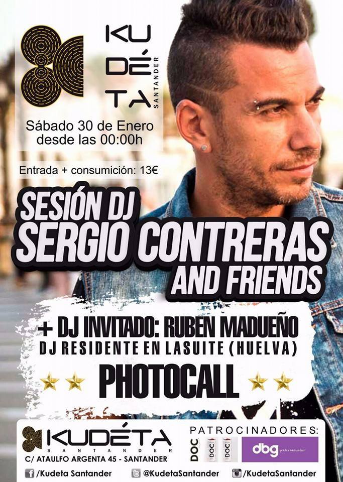 Sesión Dj Contreras and Friends en el Kudeta en Santander
